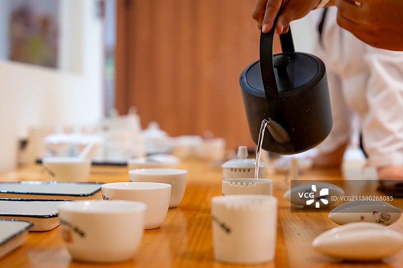 茶叶审评图片素材