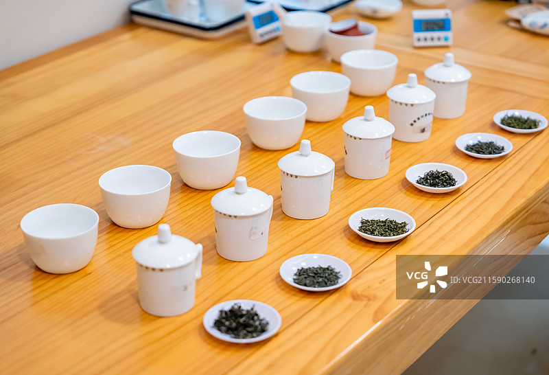 茶叶审评图片素材