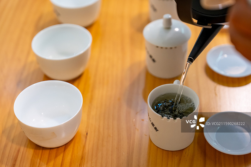 茶叶审评图片素材