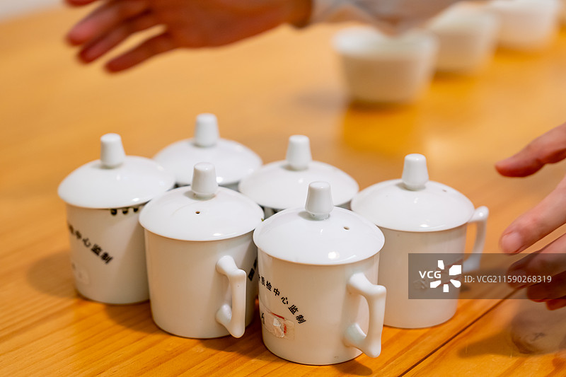 茶叶审评图片素材