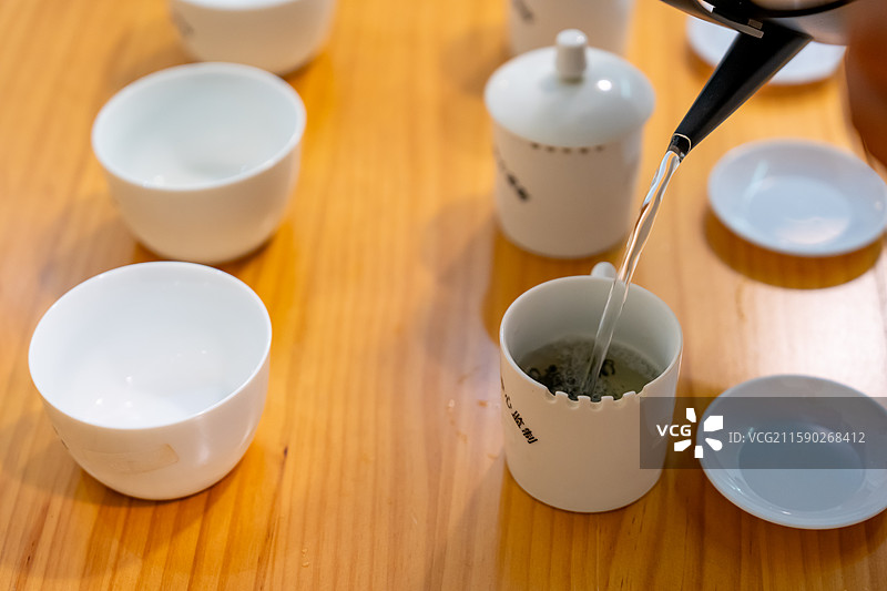 茶叶审评图片素材