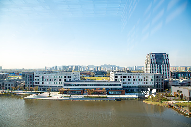 南京农业大学滨江校区校园环境图片素材