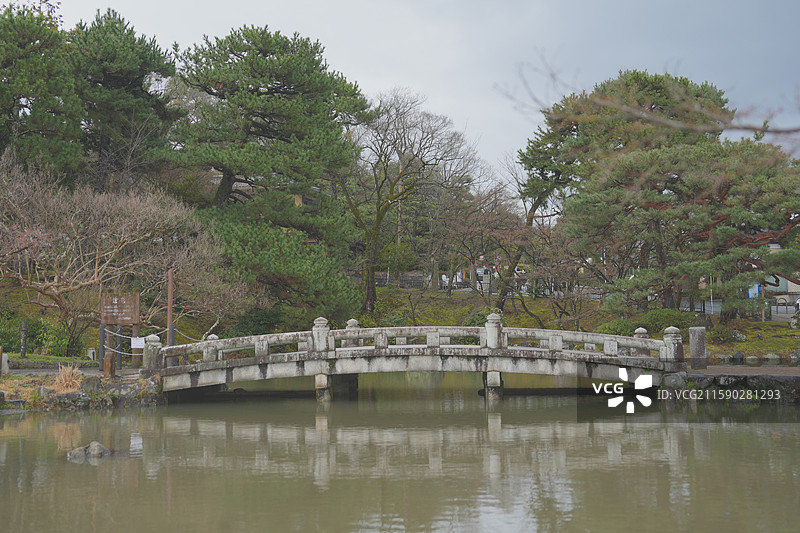 祇園内的风景，圆山公园，八阪神社图片素材