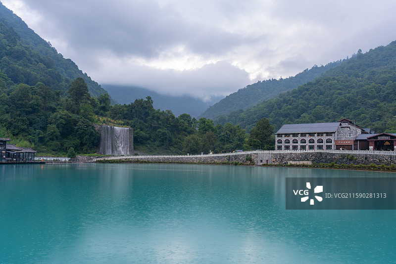 雅安喇叭河景区图片素材