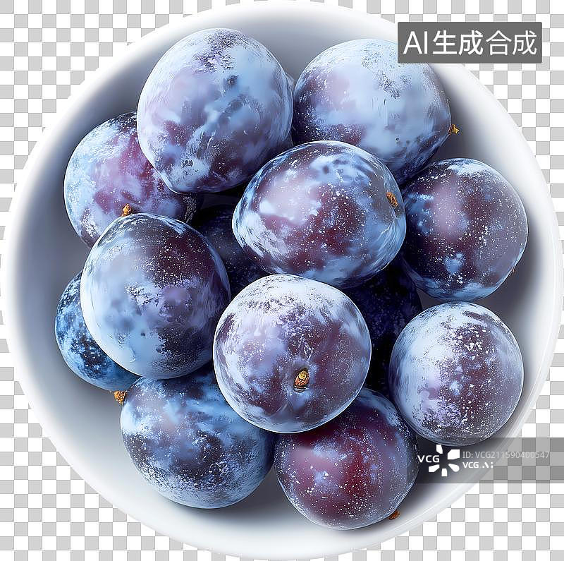 【AI数字艺术】一盘西梅图片素材