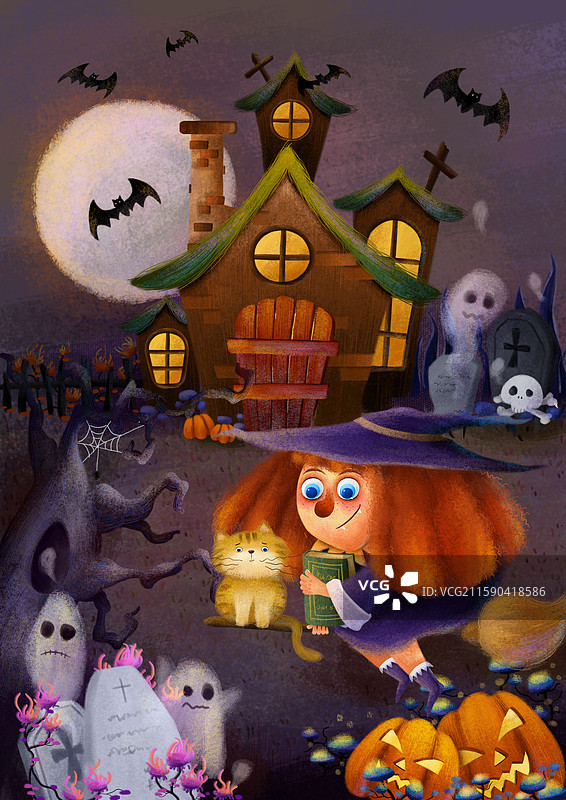 颤抖吧！女巫降临图片素材