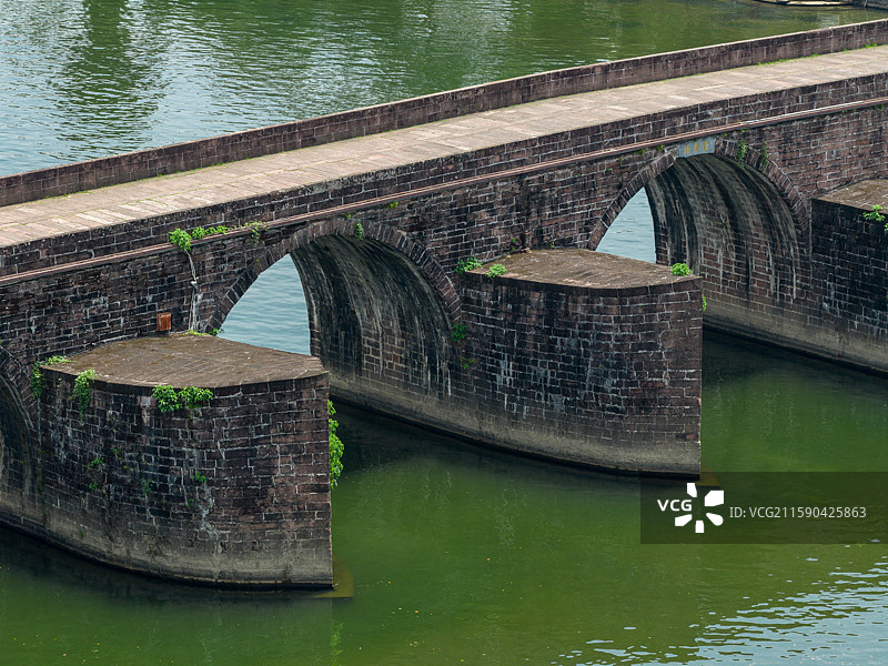 安徽黄山休宁县齐云山登封桥图片素材