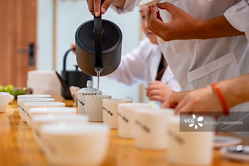 茶叶审评图片素材