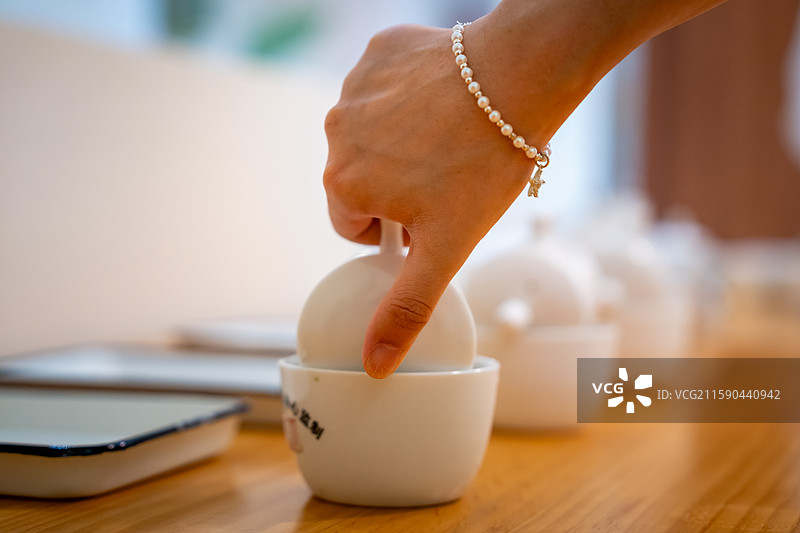 茶叶审评图片素材