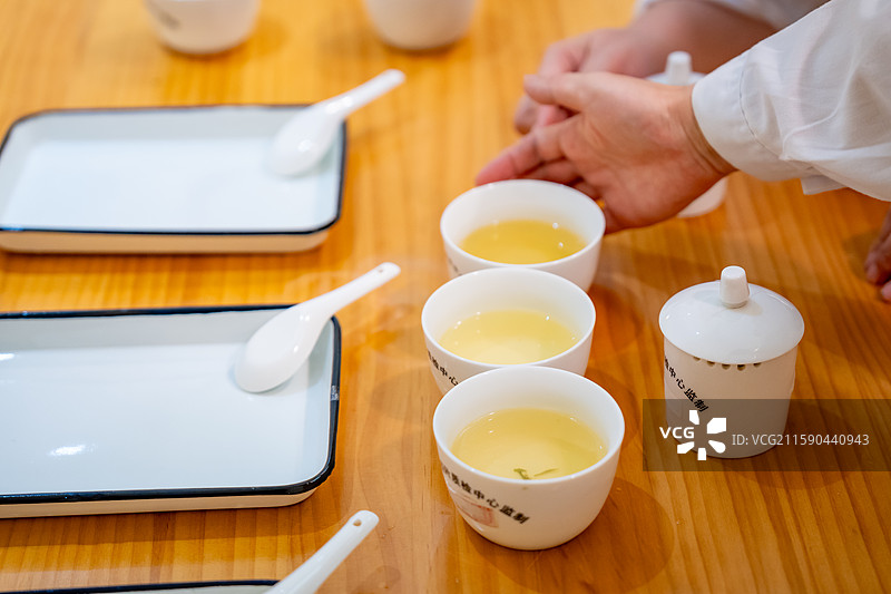 茶叶审评图片素材