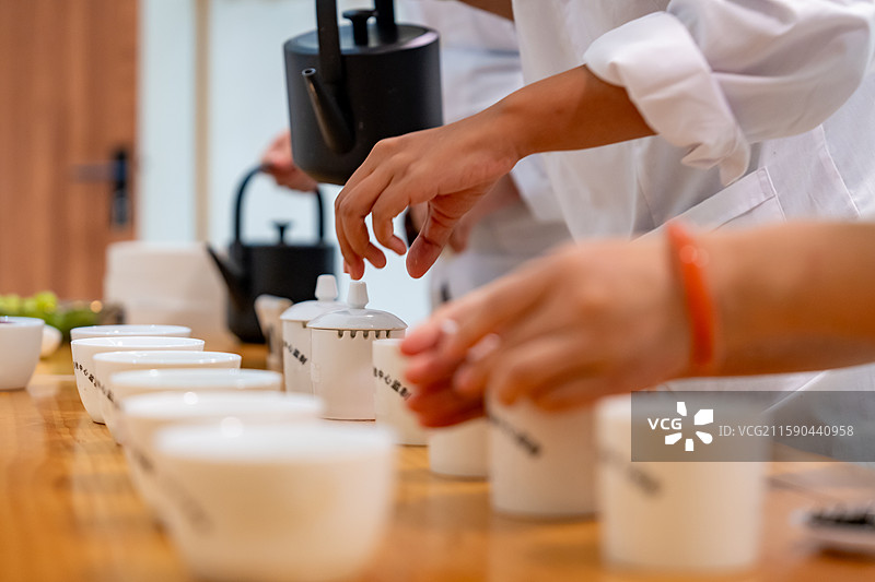 茶叶审评图片素材