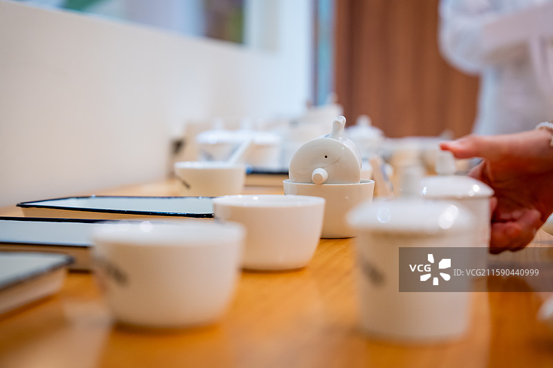 茶叶审评图片素材