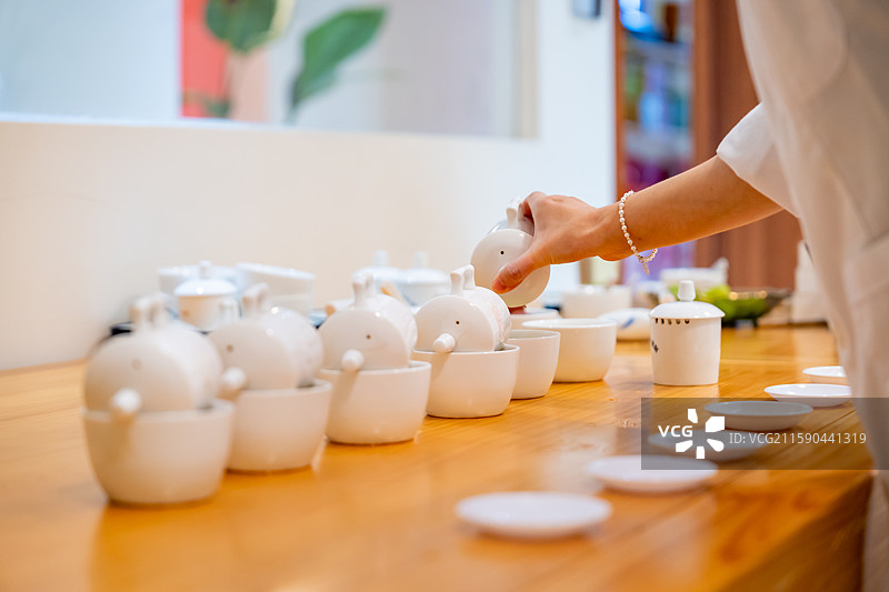 茶叶审评图片素材