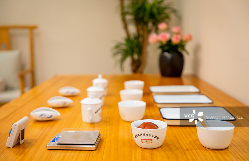 茶叶审评图片素材