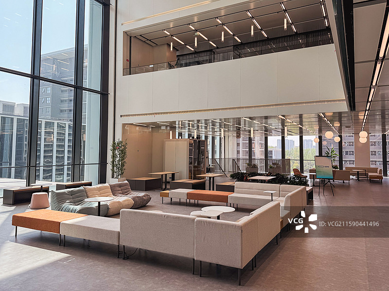 上海创智学院 办公区 现代化办公 报告厅 健身房 沙发图片素材