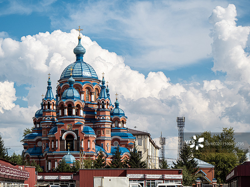 俄罗斯大教堂图片素材
