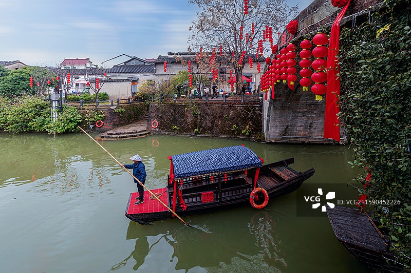 浙江衢州-游埠古镇和美食图片素材