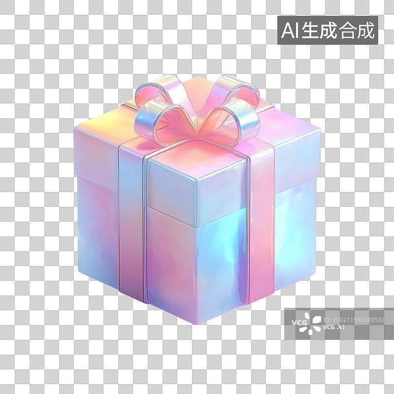 【AI数字艺术】免扣元素礼盒3d图标图片素材