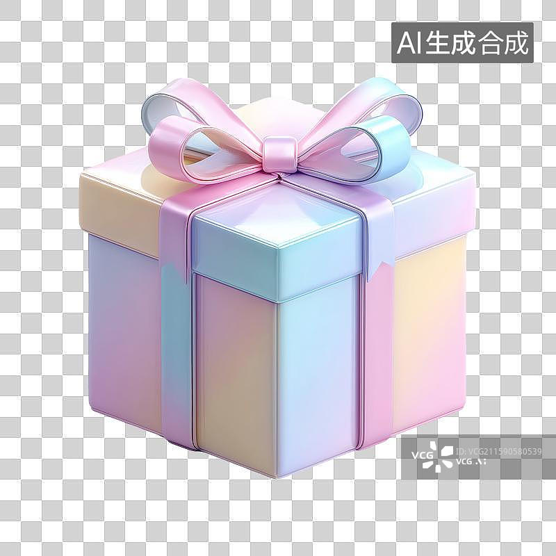 【AI数字艺术】免扣元素礼盒3d图标图片素材