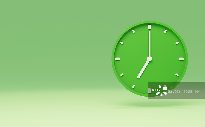 闹钟时钟时分秒闹铃提醒钟3D图片素材