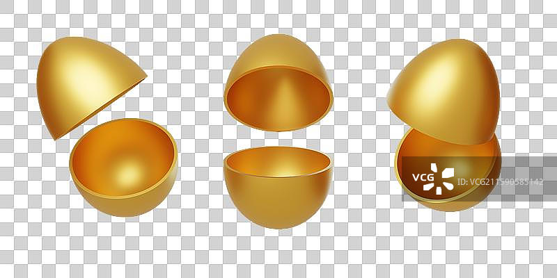 免抠游戏抽奖新人回馈福利砸金蛋3D图片素材