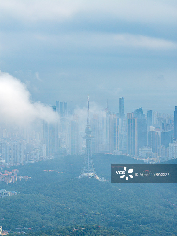 美丽海滨城市山东省青岛市海港建筑美景图片素材