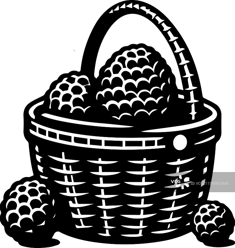 简单的木质松露刷图标复古标志图片素材