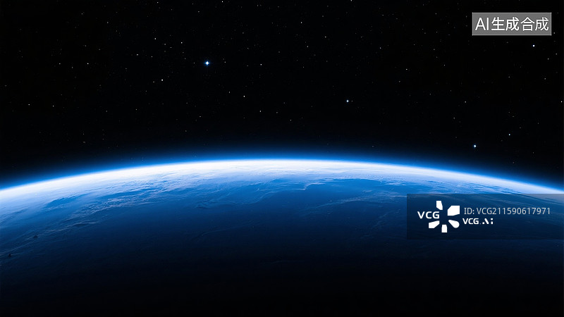 【AI数字艺术】太空宇宙地球图片素材