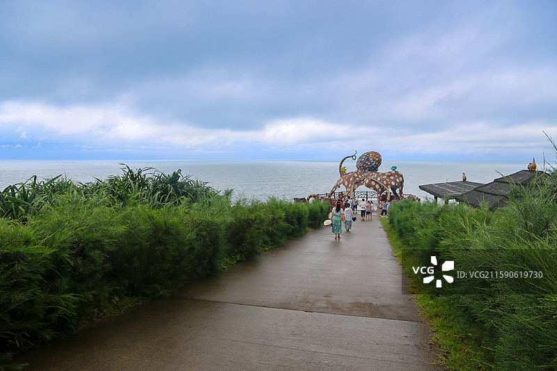 广东茂名放鸡岛风光图片素材