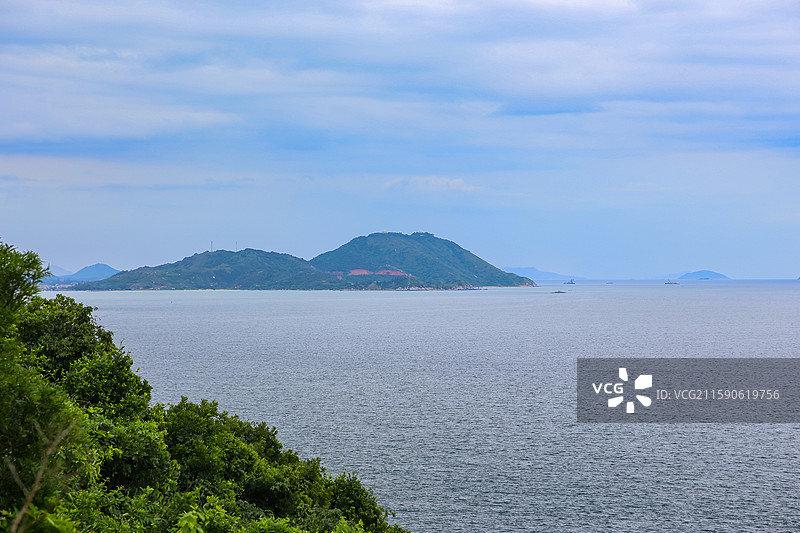广东茂名放鸡岛风光图片素材