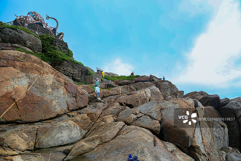 广东茂名放鸡岛风光图片素材