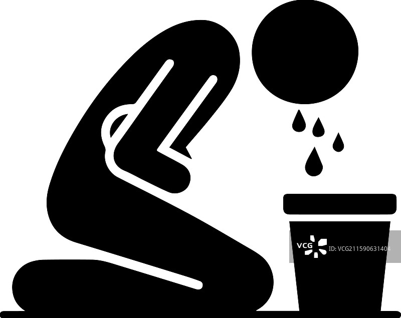 简单的晕动症图标现代标志图片素材