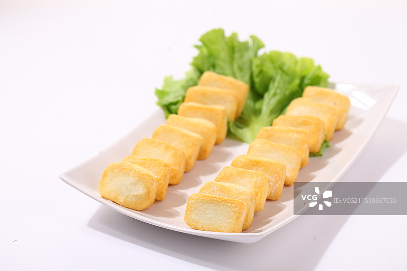 一盘鱼豆腐图片素材