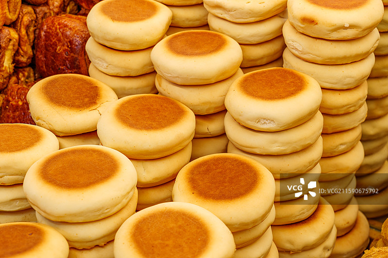 内蒙古呼和浩特美食焙子图片素材