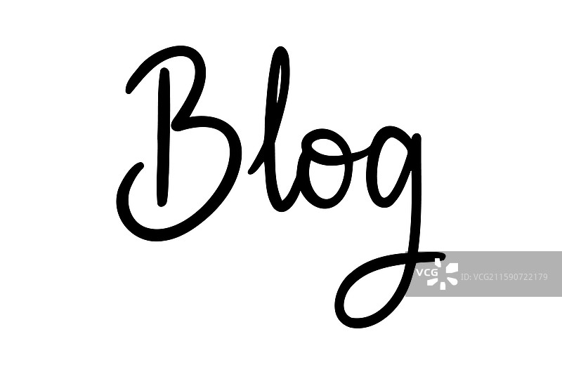 手绘文字涂鸦博客字母图片素材