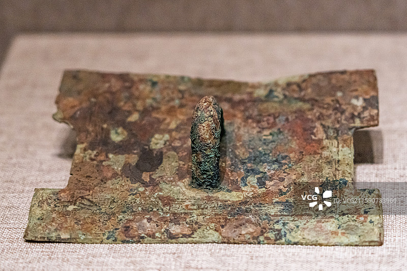 “长子口”铜方鼎（西周）河南博物院藏 1997年鹿邑县太清宫镇长子口墓出土图片素材