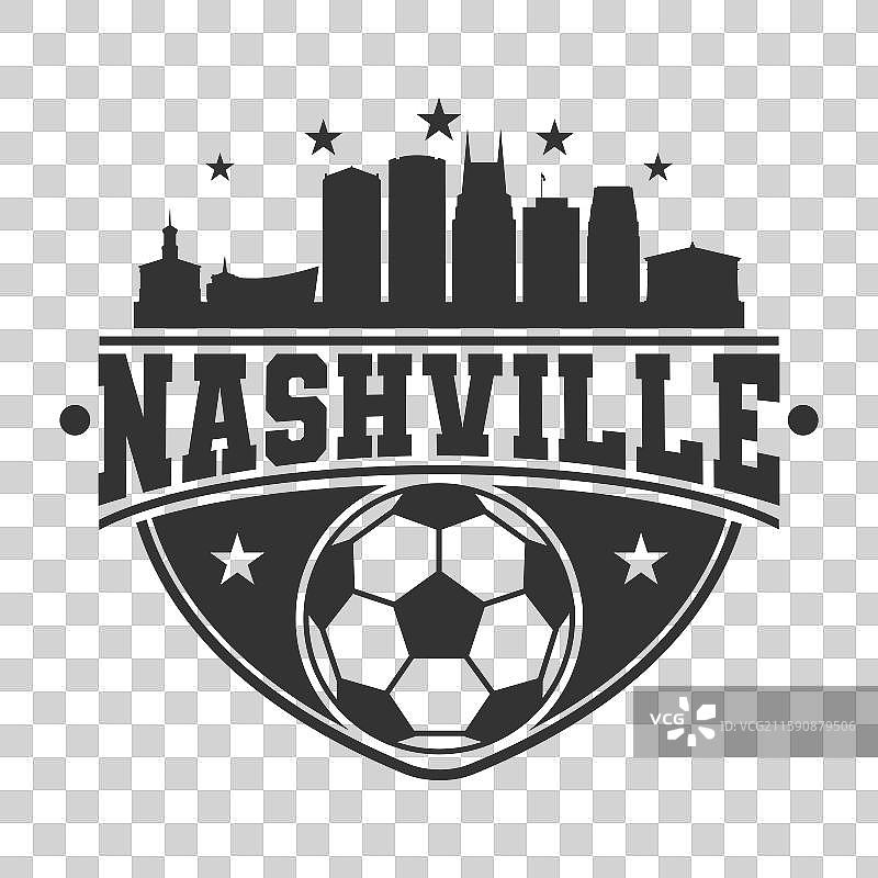 纳什维尔，田纳西州，美国，足球，天际线，城市图片素材