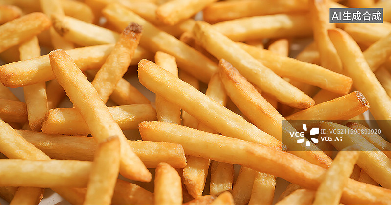 【AI数字艺术】快餐美食炸薯条图片素材