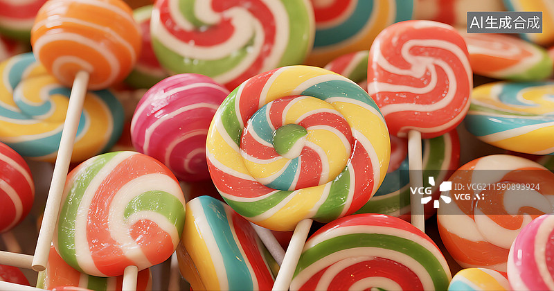 【AI数字艺术】美味零食糖果波棒糖棒棒糖图片素材