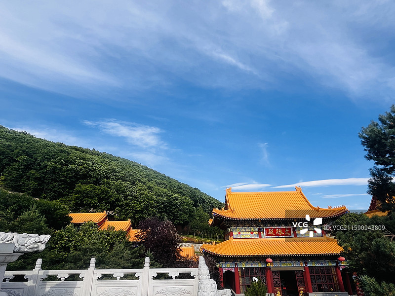 吉林 敦化 六鼎山  A级景区图片素材