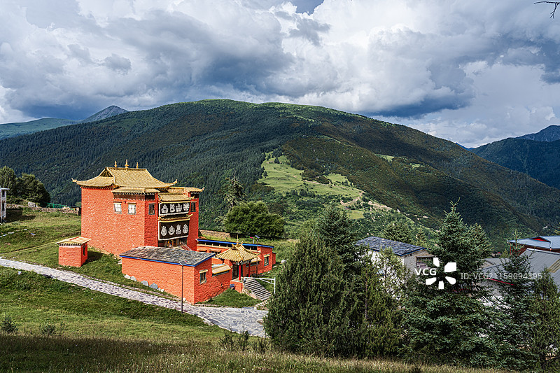 马尔康市大藏寺图片素材