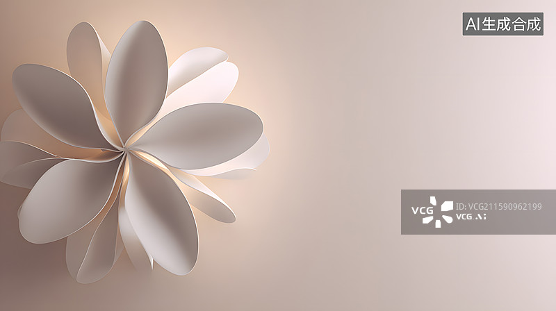 【AI数字艺术】花朵造型壁灯装饰图图片素材
