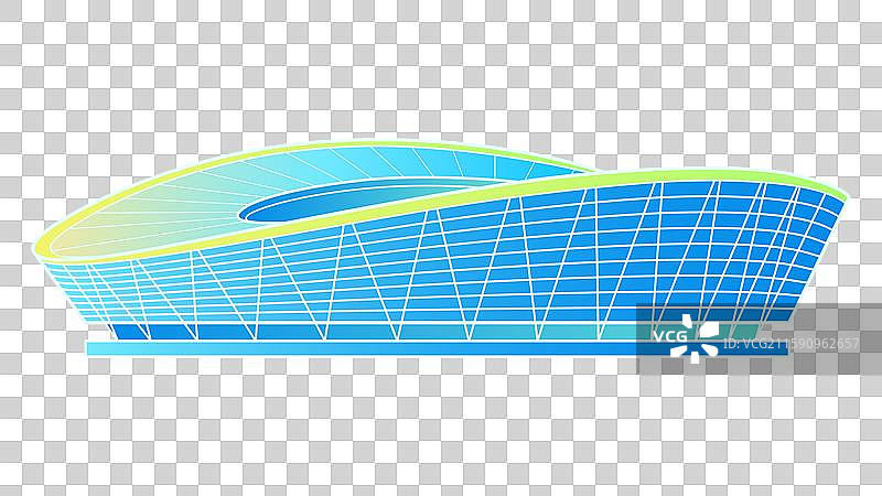 苏州奥林匹克体育中心插画元素图片素材