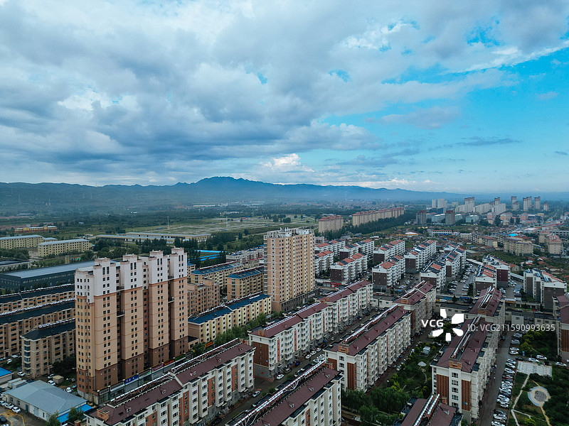 怀安县 沙家屯 柴沟堡 航拍 风光图片素材