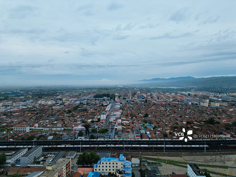 怀安县 沙家屯 柴沟堡 航拍 风光图片素材