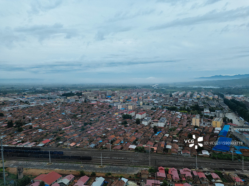 怀安县 沙家屯 柴沟堡 航拍 风光图片素材