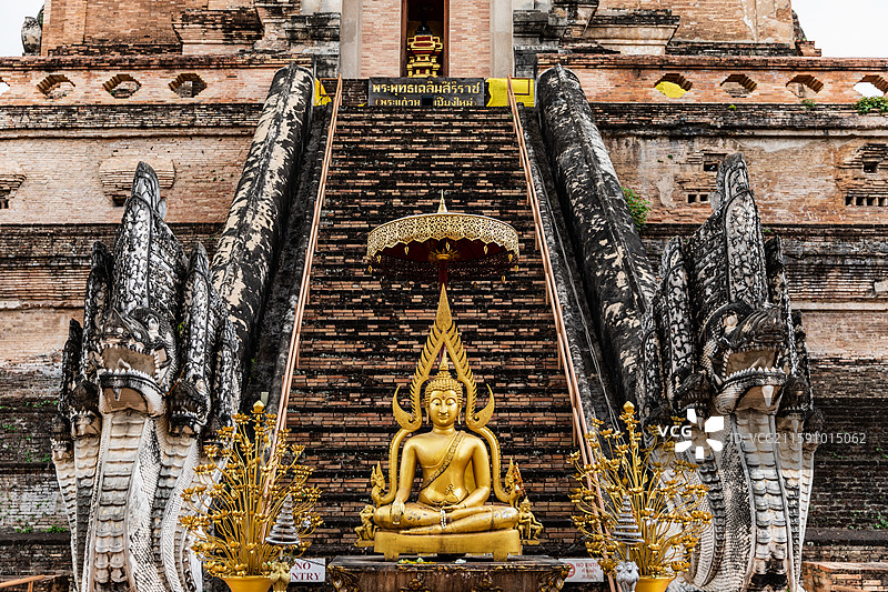 泰国清迈契迪龙寺图片素材