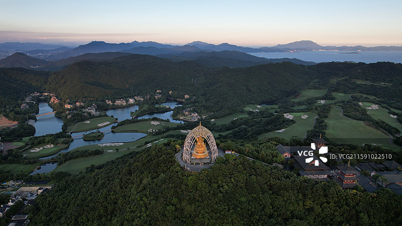 深圳东部华侨城（马峦山）山顶风光图片素材