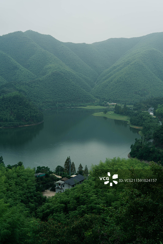 浙江湖州安吉小杭坑图片素材