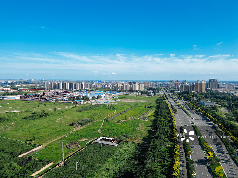 土默特右旗 沟门镇 萨拉齐 大雁滩 航拍图片素材